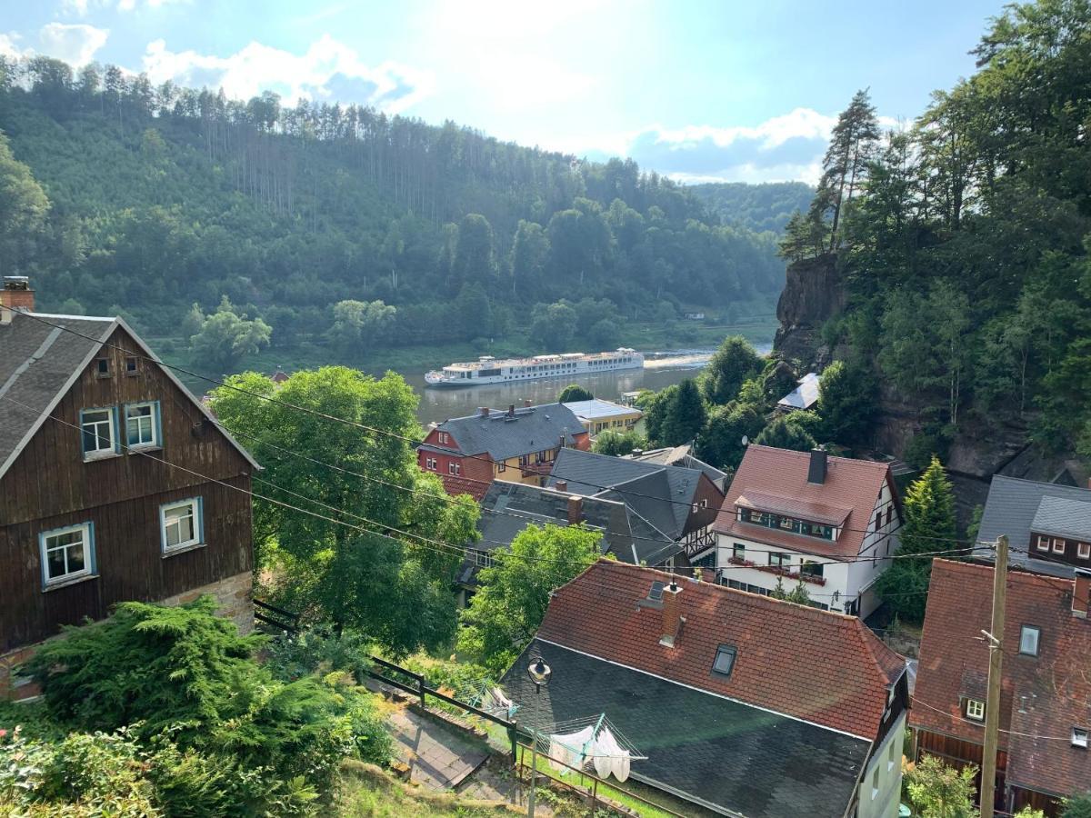 Pension Alpenrose Bad Schandau Exterior photo