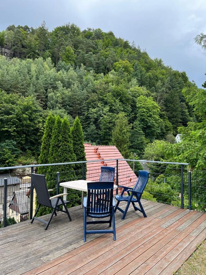 Pension Alpenrose Bad Schandau Exterior photo